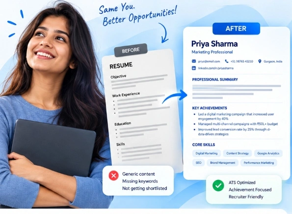 TrueCV ATS Resume Transformation by Senior HR Recruiters